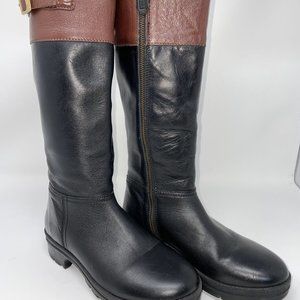 Hunter Cirano Leather Riding Equestrian Boots 5.5